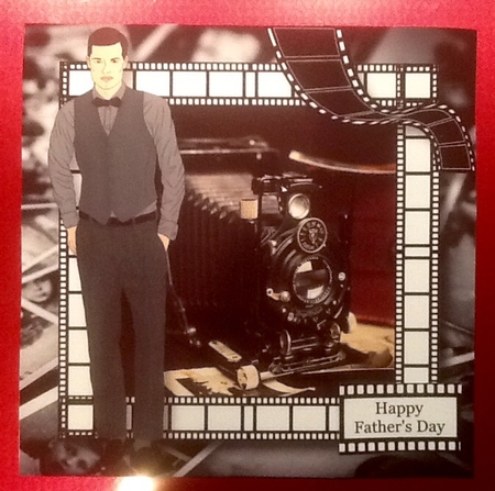 The Photographer 8x8 by Julie McGregor