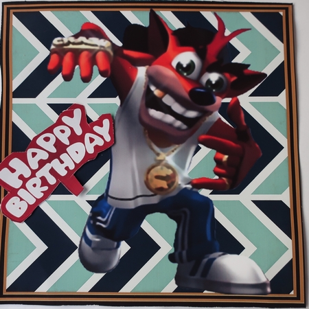 Crash Bandiccot by Julie McGregor