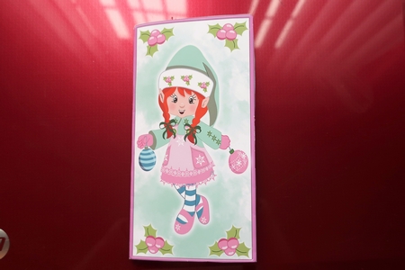 Little Christmas Pixie Voucher, Gift, Money, Pocket, Wallet, Envelope by Julie McGregor