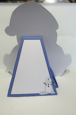 3D Christmas Treat Box Mini Kit - Santa is Snowballing by Julie McGregor