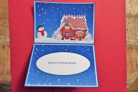 Insert to match gingerbread house card cup919558_2306 by Julie McGregor