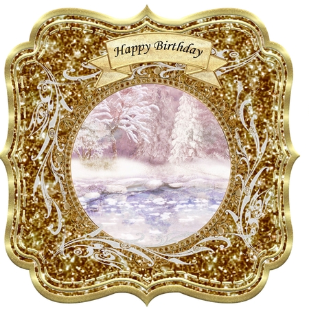 Christmas Glitters-Merry & Bright Mats by Julie McGregor