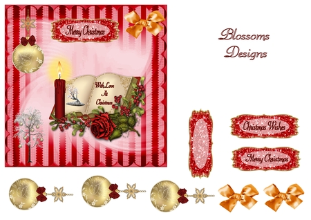 Wintery Christmas Kit by Julie McGregor