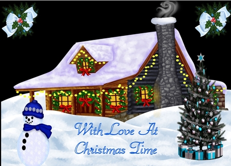 With love at Christmas time by Julie McGregor