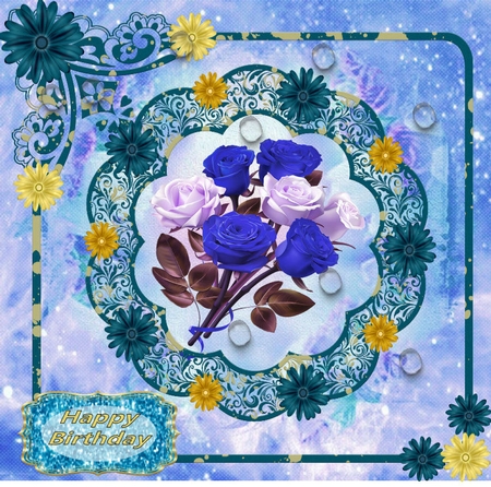 Beach Ornamental Frames by Julie McGregor