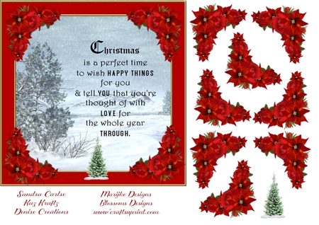 Christmas Carols Wordart Kit 5 by Julie McGregor