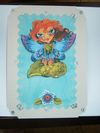 Fairies 'n' Flowers Decoupage for Toppers by Julie McGregor