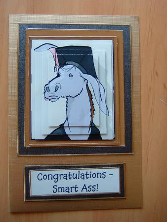 Congratulations - Smart Ass! by Julie McGregor
