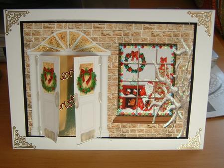 Christmas House 6 by Julie McGregor
