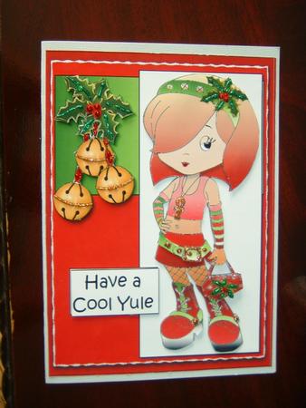 Cool Yule Chick by Julie McGregor