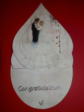 Teardrop Wedding Easel by Julie McGregor