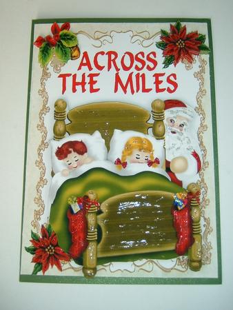 Across the Miles, Shhh! Children Sleeping with Santa by Julie McGregor