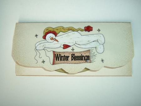174 Christmas Angel Money Wallet by Julie McGregor