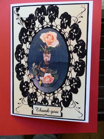Black Lace Rose by Julie McGregor