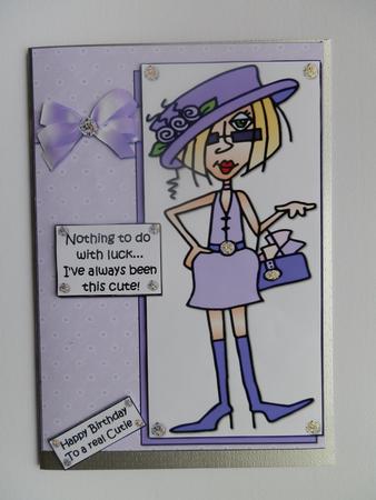 J.j. is a Cutie Quick Card by Julie McGregor