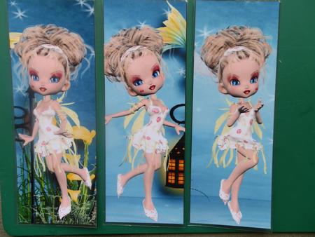 Phoebe Fairy Set of 3 Bookmarks by Julie McGregor