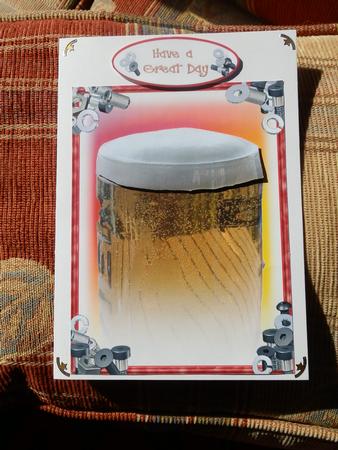 Birthday Beer by Julie McGregor