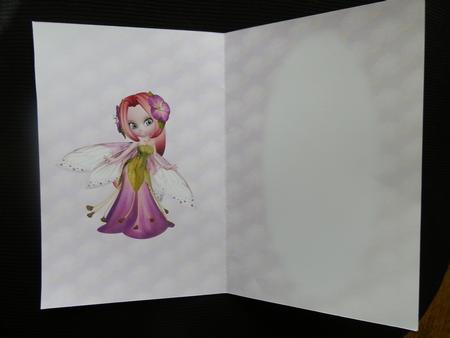 Flower Fae Fuschia Insert by Julie McGregor
