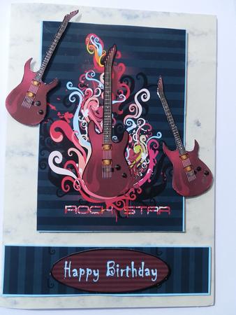 Happy Birthday Rock Star by Julie McGregor
