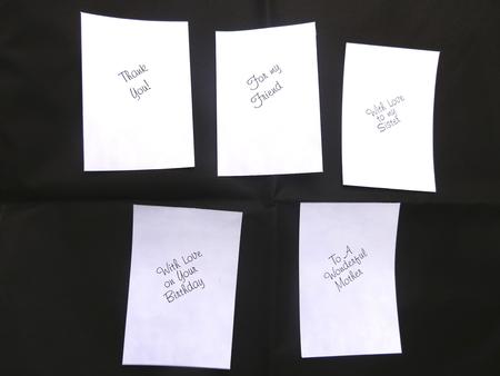 Insert Sheet for Floral Square Card Fronts by Julie McGregor