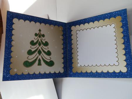 Diamonds Christmas Tree & Snowflakes Insert 3 by Julie McGregor