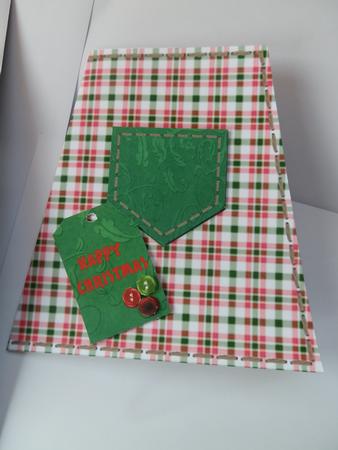Christmas Handbag Insert Sheet by Julie McGregor