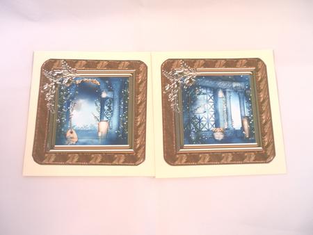 Dreamy Garden Pyramid Toppers and Sentiment Plates by Julie McGregor