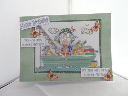 Gus Fishes for Tharapy by Julie McGregor