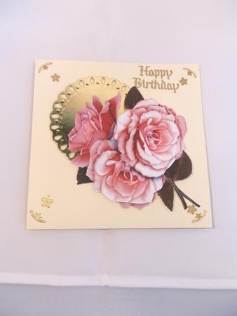 3D Decoupage Roses by Julie McGregor