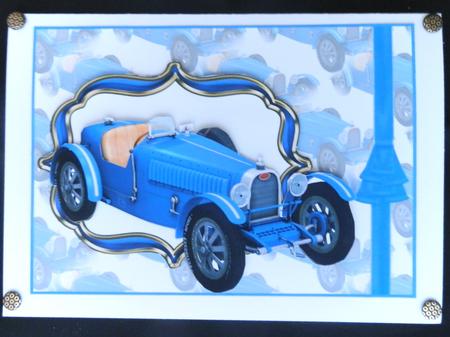 Vintage Racing Car by Julie McGregor
