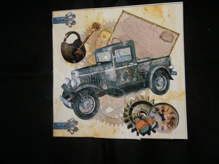 The Rusty Old Truck Side Stacker by Julie McGregor