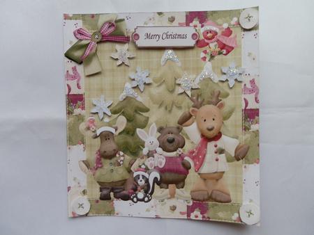 Christmas Woodland Animals Topper by Julie McGregor