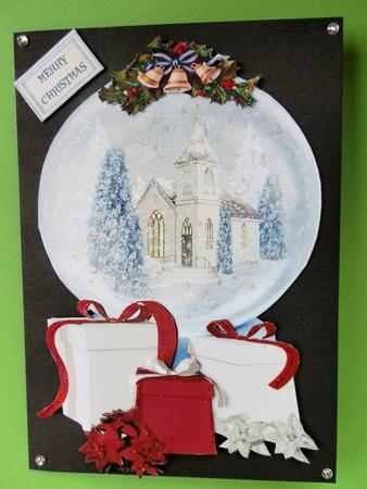 Snow Globe Church 2 by Julie McGregor