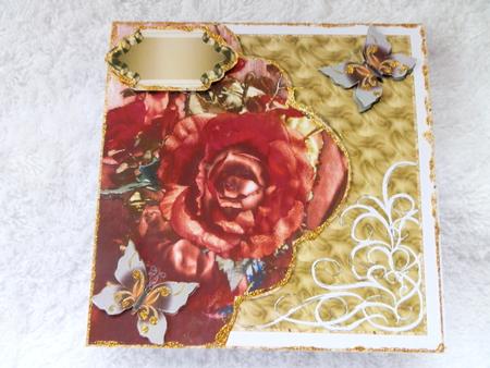 Quiet Memories 8x8 Topper by Julie McGregor