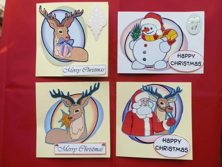4 Christmas Toppers by Julie McGregor