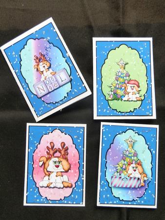 Oscar Christmas Toppers by Julie McGregor