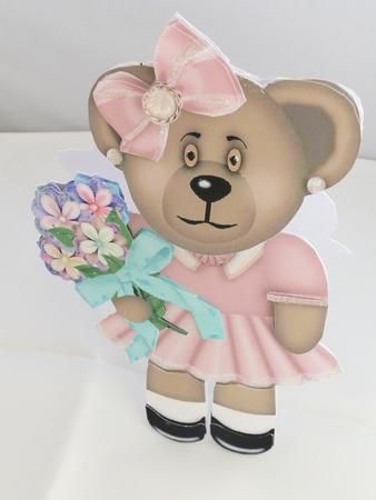 Very Bear-y Flip-up Card by Julie McGregor