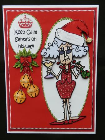 Stella Keep Calm for Christmas by Julie McGregor