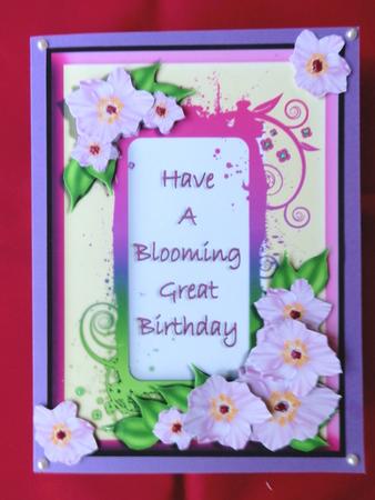 Blooming Birthday by Julie McGregor