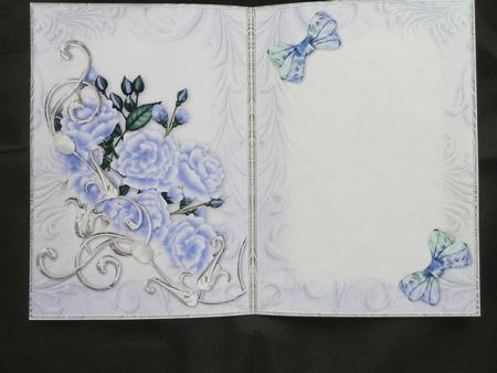 Lavender Opalescent Bouquet Insert by Julie McGregor