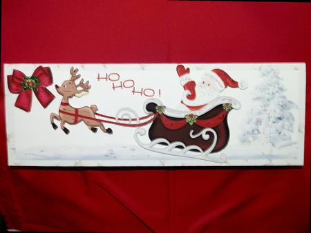 Santa in His Sleigh Ho! Ho! Ho! Dl by Julie McGregor
