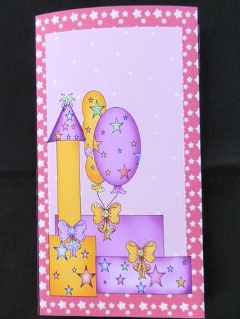 Childrens Birthday Money/gift Wallet by Julie McGregor