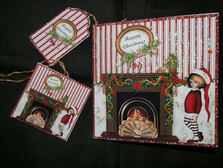 Christmas by the Fire by Julie McGregor