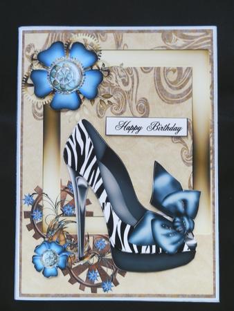 Steampunk Lady Shoe by Julie McGregor