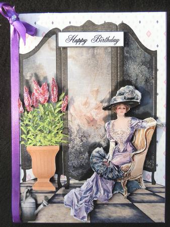 Female Birthday Card or Special Occasion by Julie McGregor