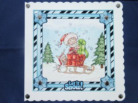 Santa Sleigh Ride by Julie McGregor