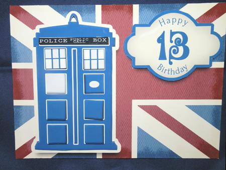 Happy 13th Birthday British Science Fiction Fan! by Julie McGregor
