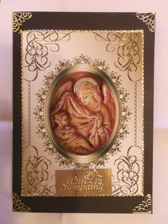 Peaceful A4 Card by Julie McGregor