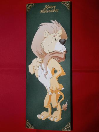 Lion Decoupage Sheet by Julie McGregor