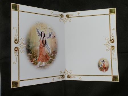 Forest Fairy Blank Insert by Julie McGregor